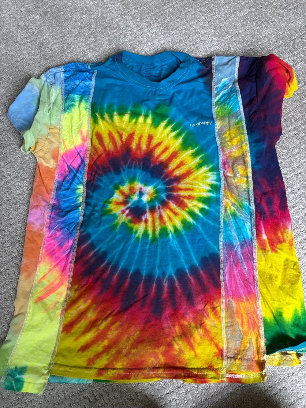 Madhappy Multicolor Spiral Tie-Dye Tee